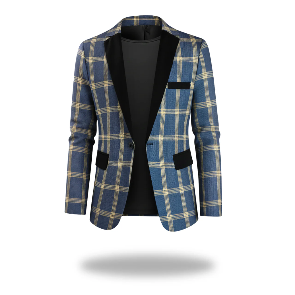 DUVAL PARIS™ | BLAZER MASCULIN REFINÉ