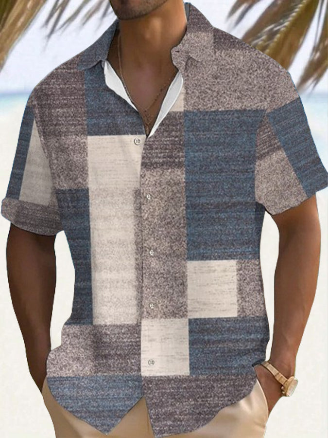 Luis - Camisa elegante de manga corta