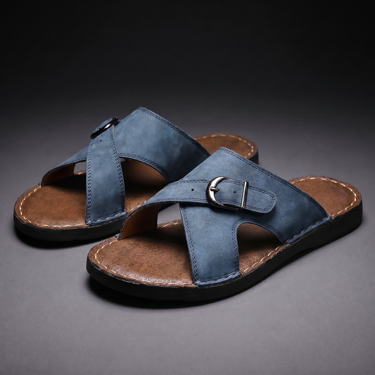 Victor | Sandalias de cuero