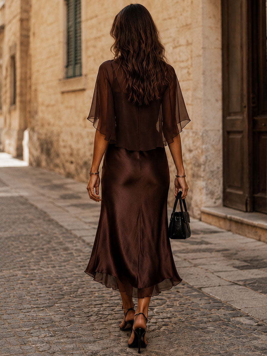 Mencía | Vestido Satin Éclat