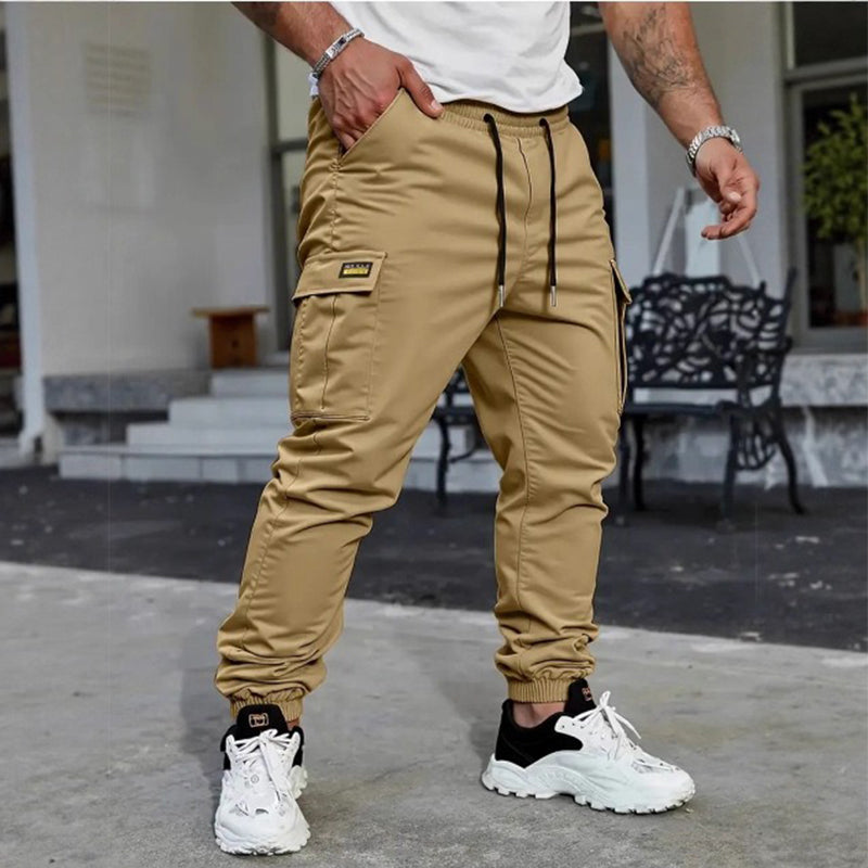 🌞 Sommerneuheiten – Jetzt bis zu 50% sparen! 💰 Lässige Cargohose für Herren mit Kordelzug