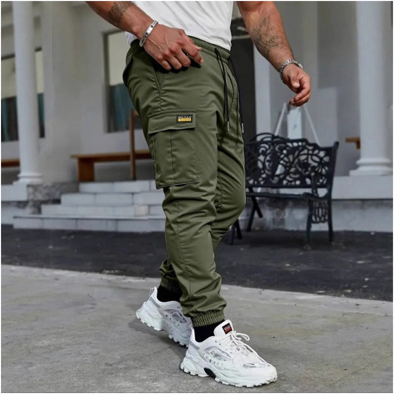 🌞 Sommerneuheiten – Jetzt bis zu 50% sparen! 💰 Lässige Cargohose für Herren mit Kordelzug