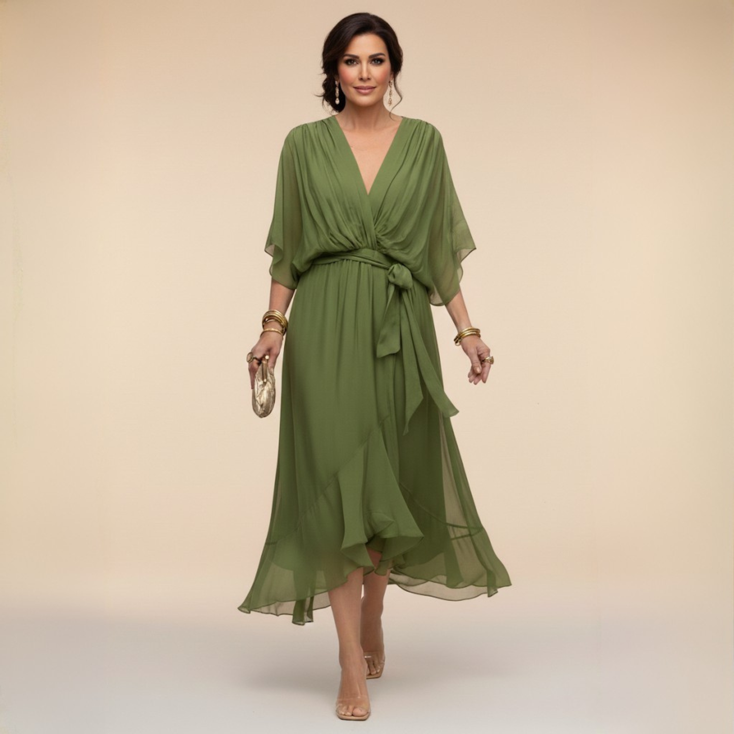 Marta - vestido elegante y natural