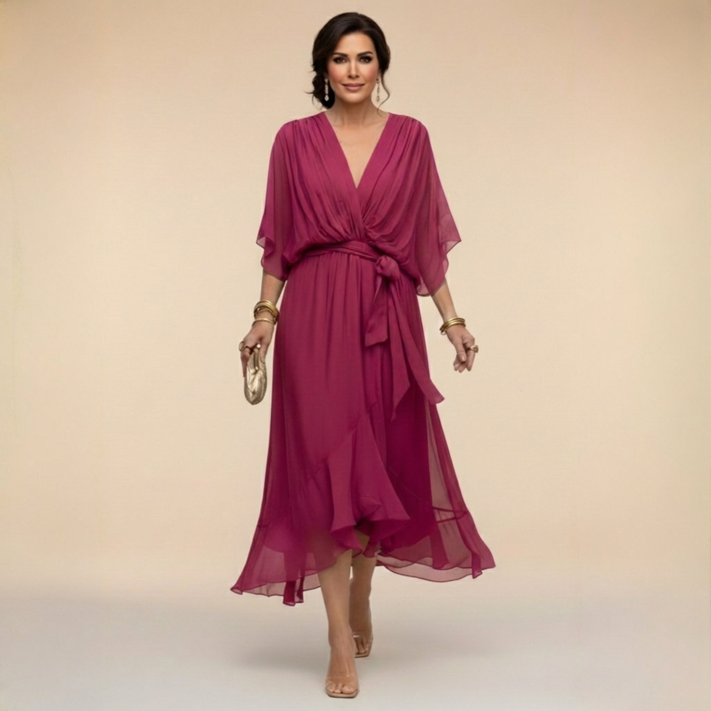 Marta - vestido elegante y natural