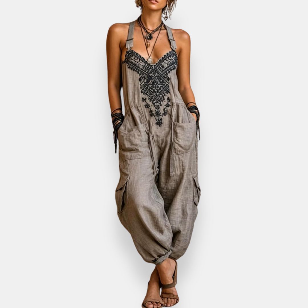 Emilia | Mono boho bordado