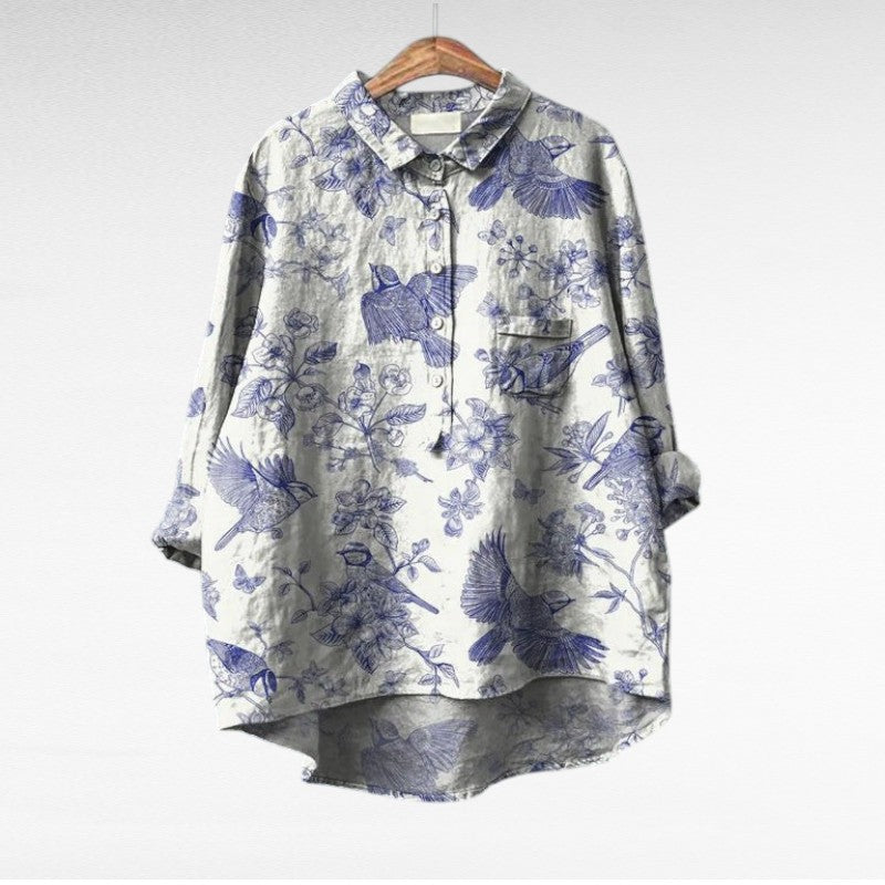 Mireia -  elegante blusa vintage