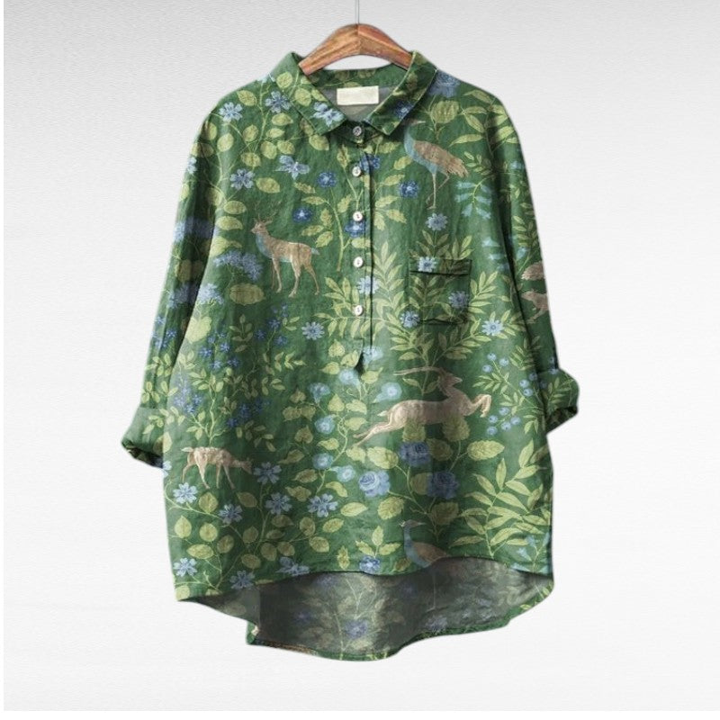 Mireia -  elegante blusa vintage