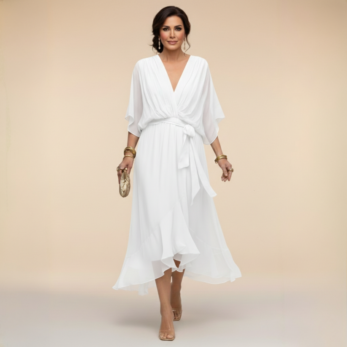 Marta - vestido elegante y natural