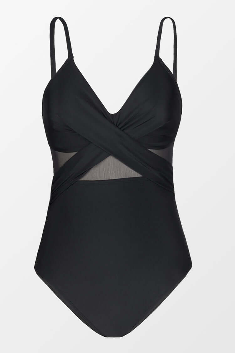 Bañador de Mujer con Transparencias Moldeadoras - Amanda