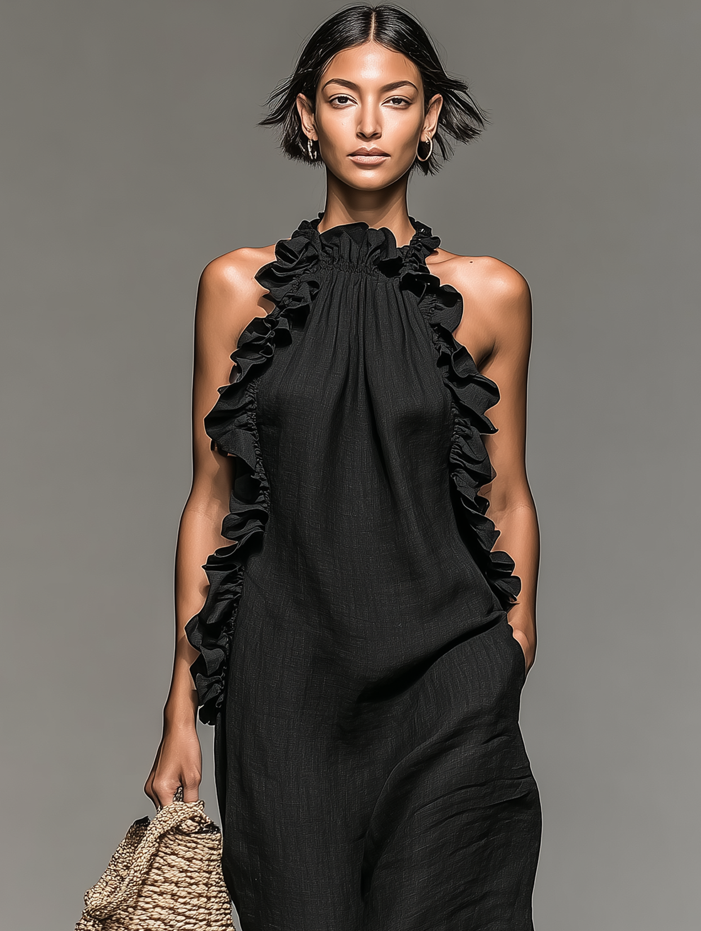 Lucia | Vestido Maxi con Bolsillos