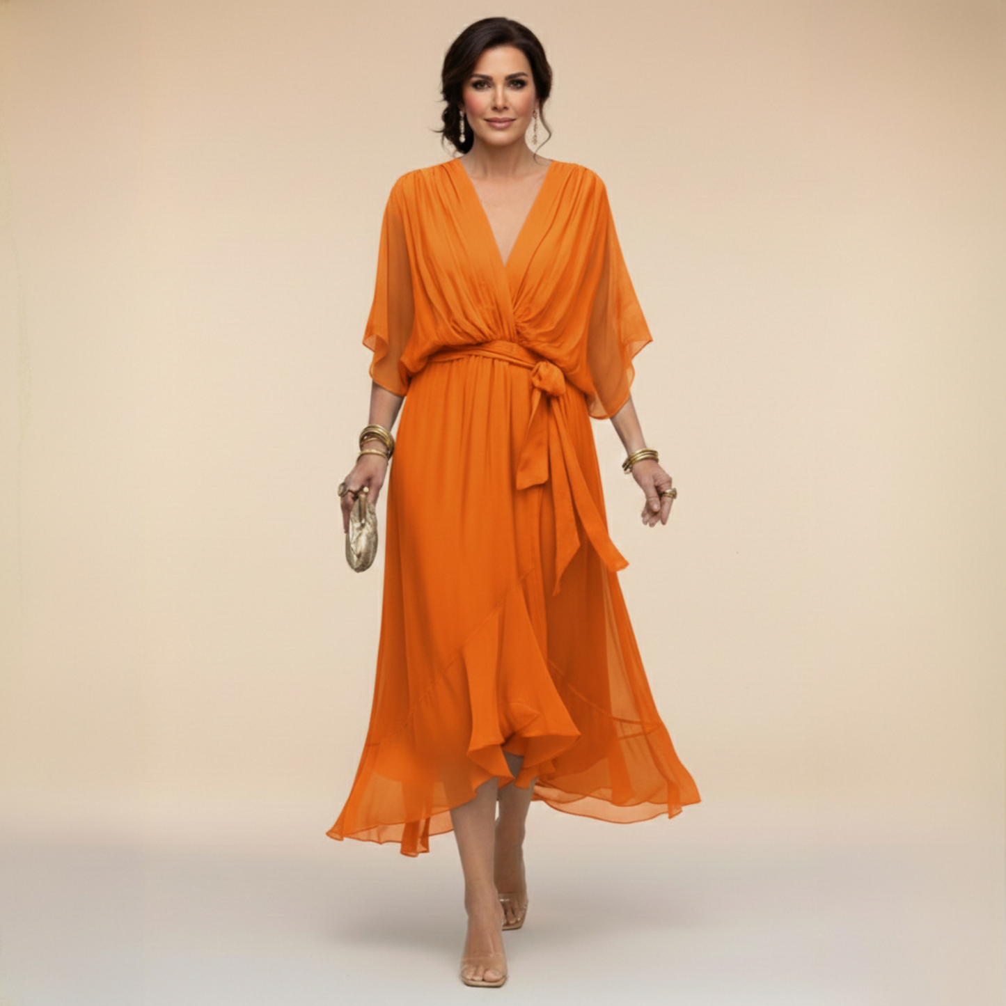 Marta - vestido elegante y natural