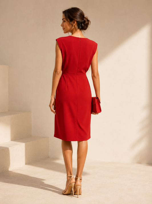 Josefina - Vestido Midi Drappeado