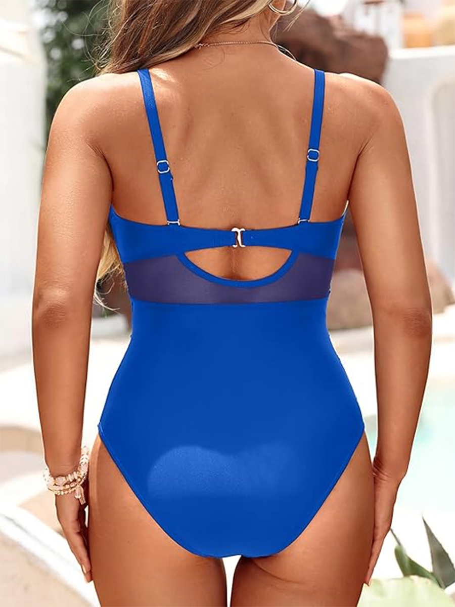 Bañador de Mujer con Transparencias Moldeadoras - Amanda