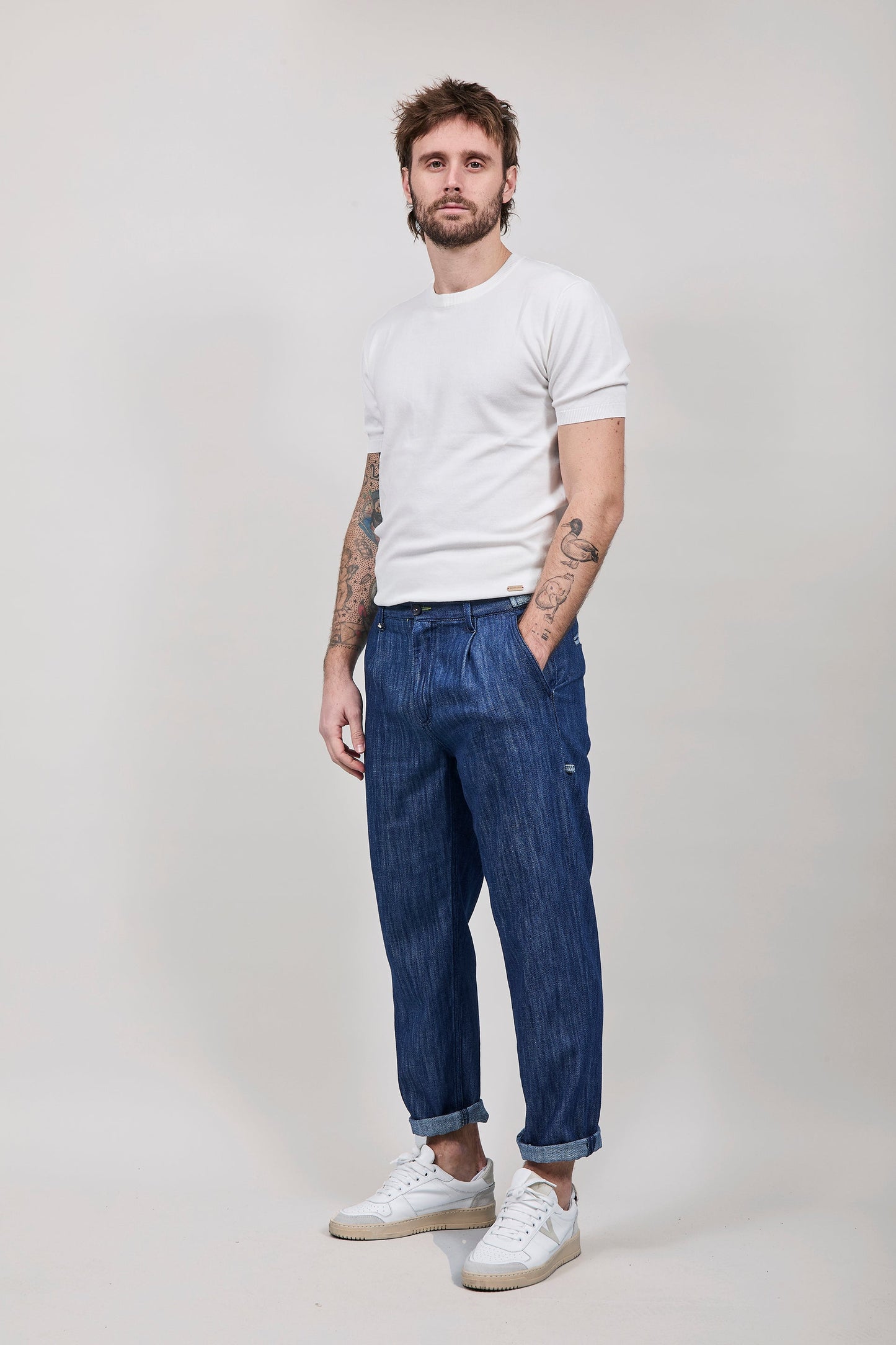 Ruben - Pantalones Berna Denim 375