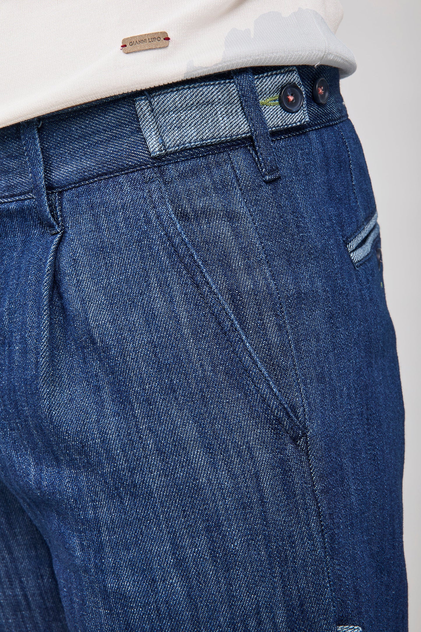 Ruben - Pantalones Berna Denim 375