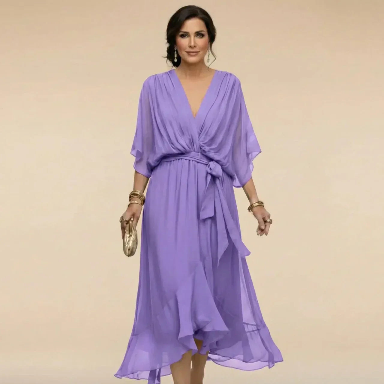 Marta - vestido elegante y natural