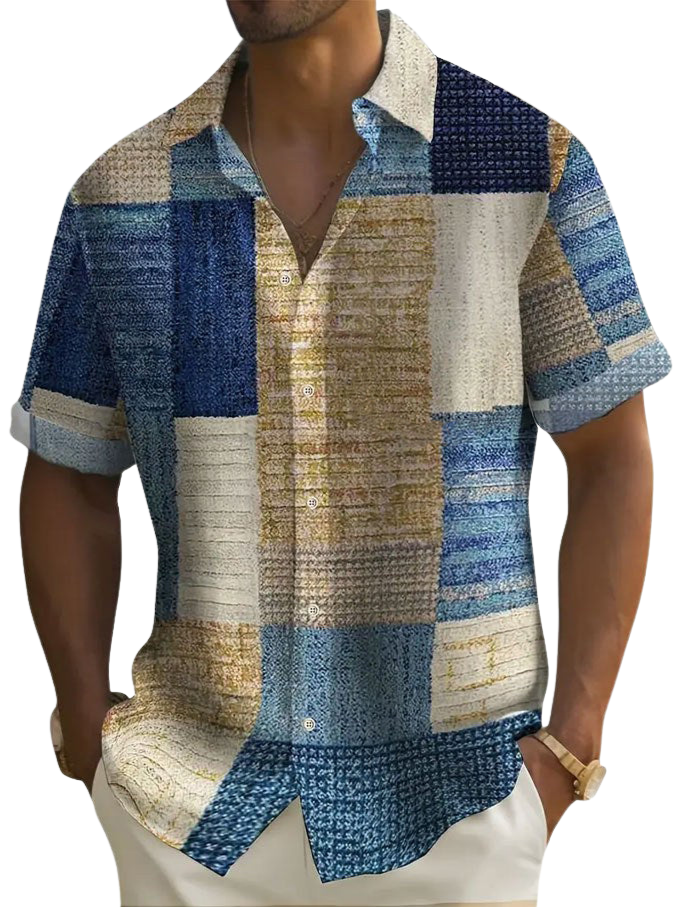 Luis -  Camisa elegante de manga corta