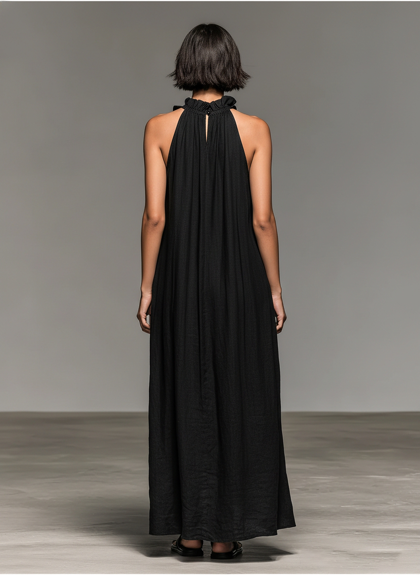 Lucia | Vestido Maxi con Bolsillos