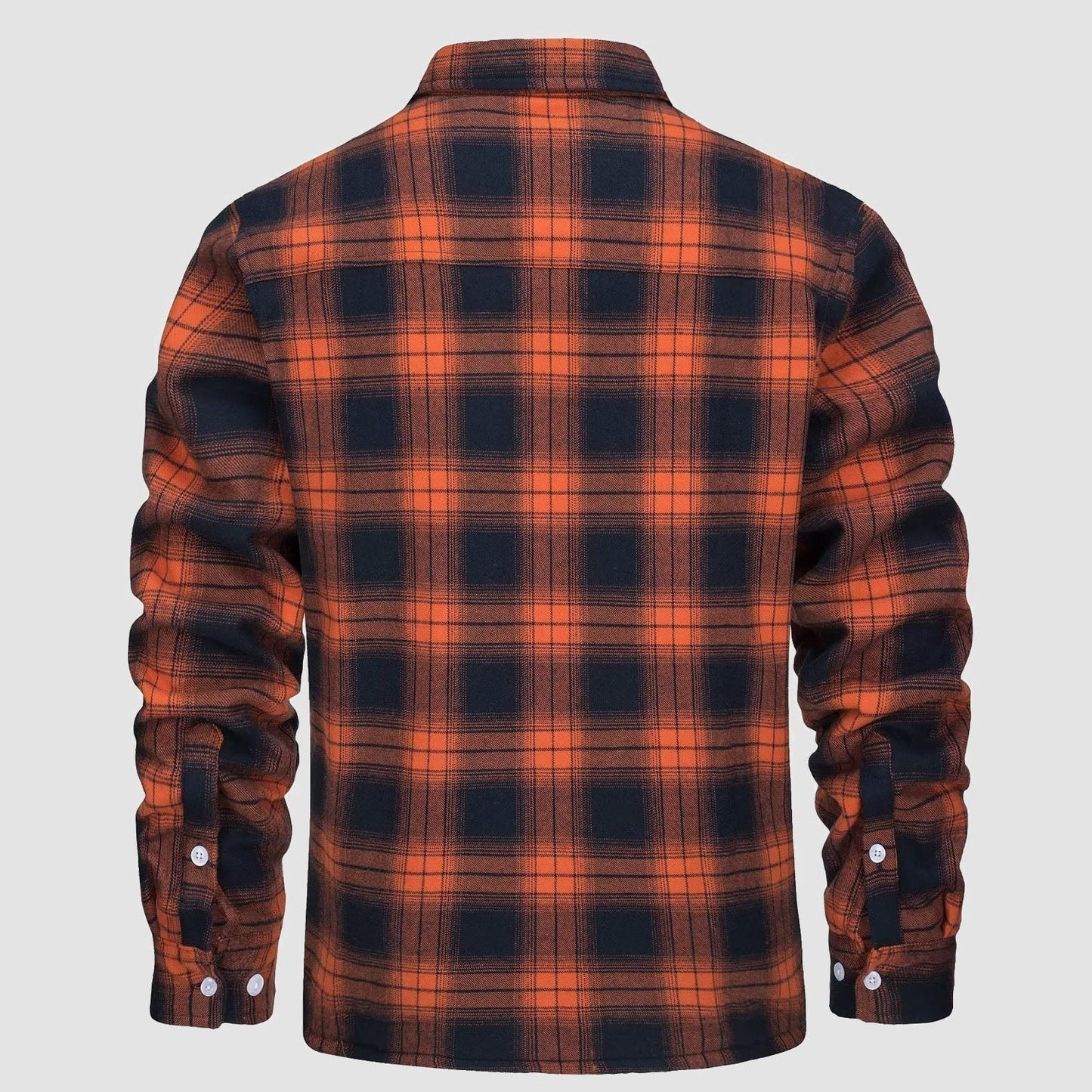 Arturo - Chaqueta de camisa a cuadros con forro