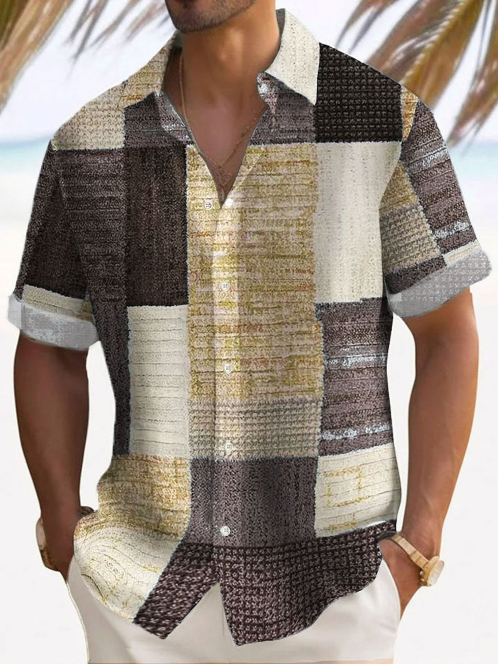 Luis -  Camisa elegante de manga corta