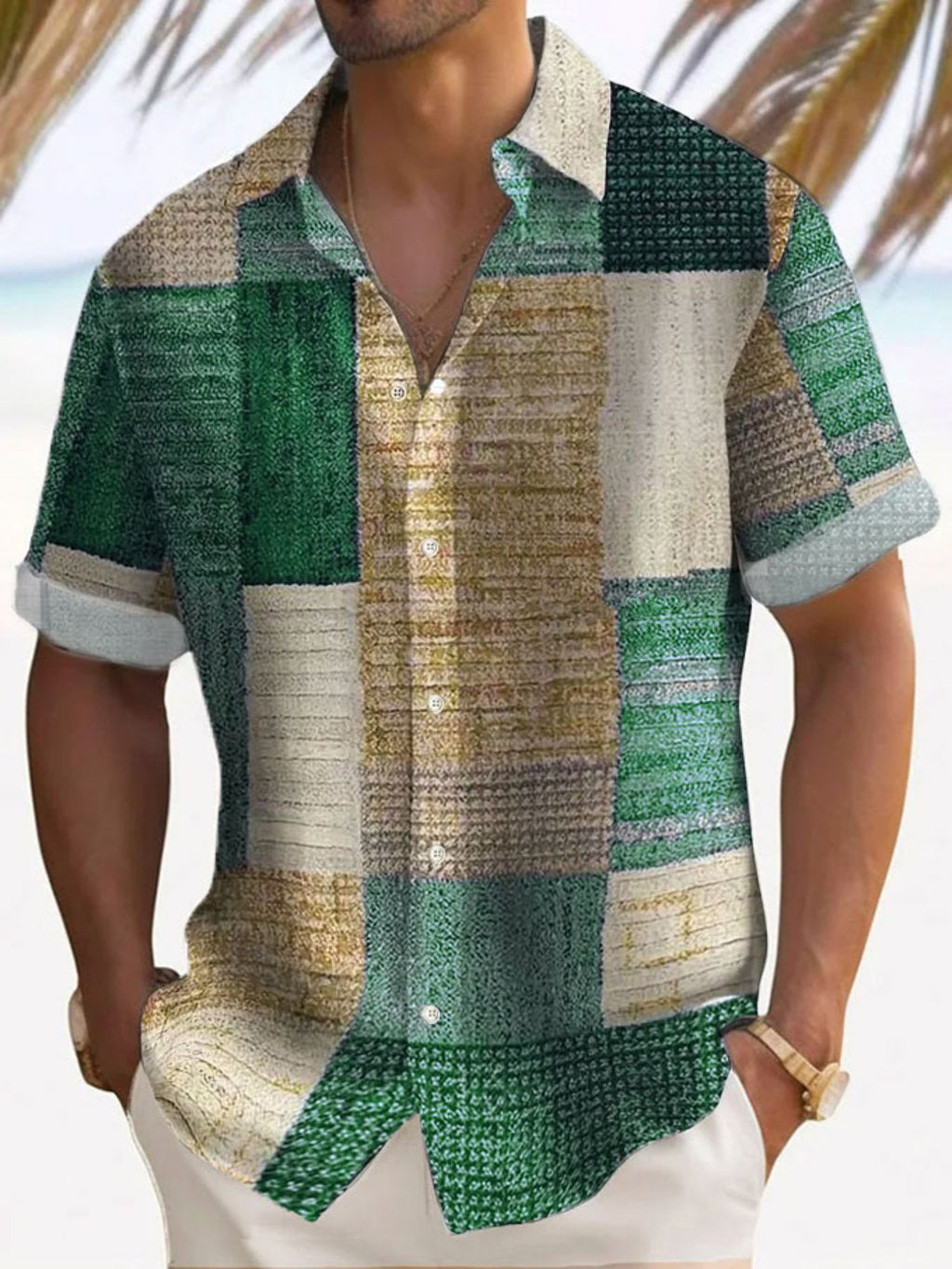Luis -  Camisa elegante de manga corta