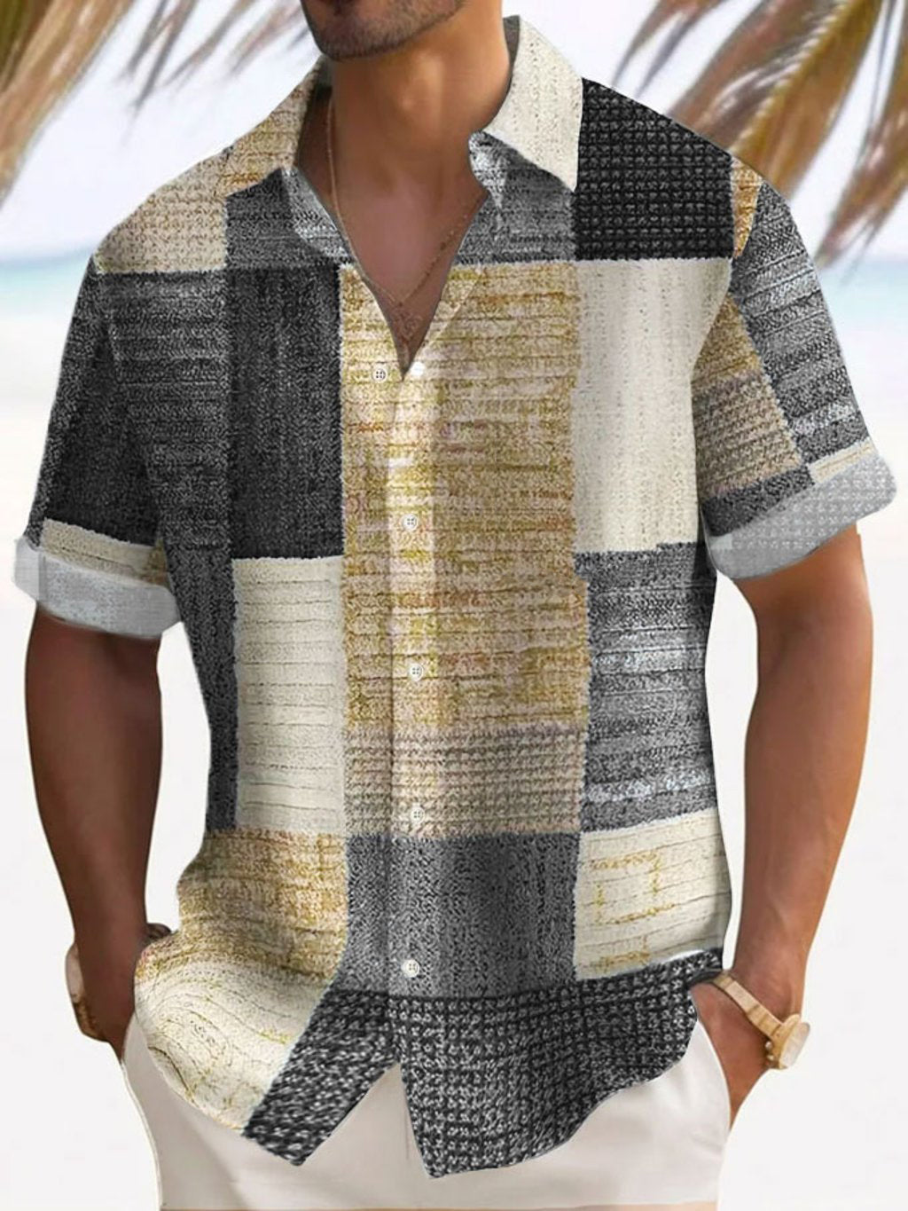 Luis -  Camisa elegante de manga corta
