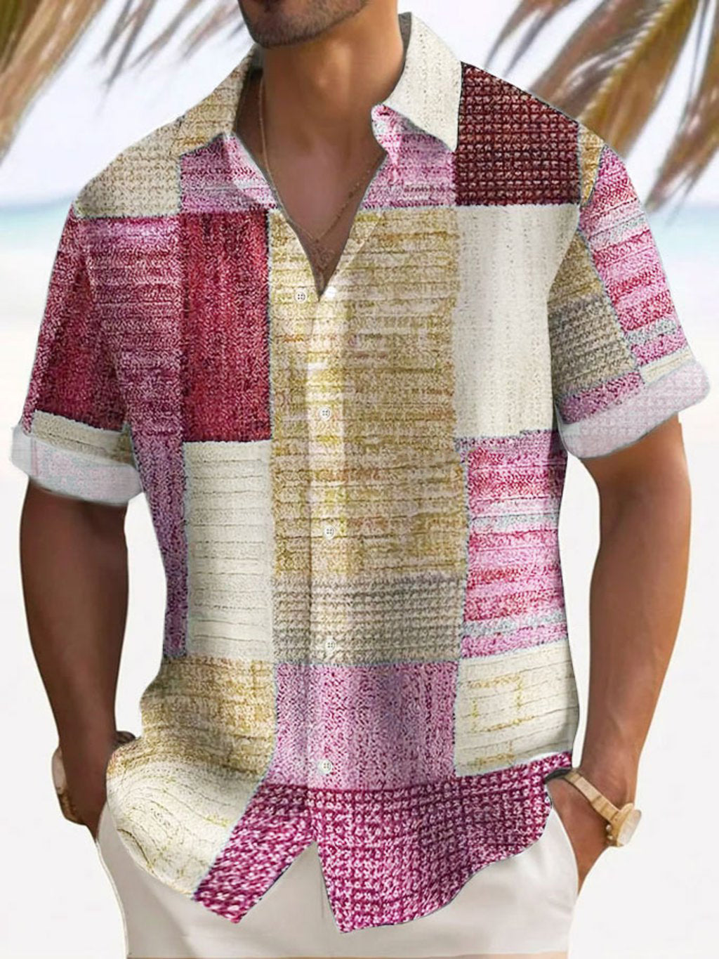 Luis -  Camisa elegante de manga corta