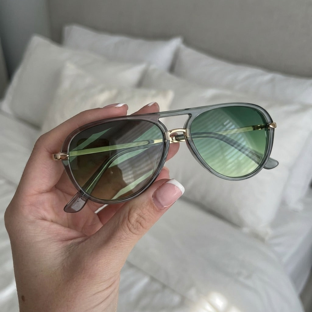 Violeta-Gafas de sol Viola Aviador