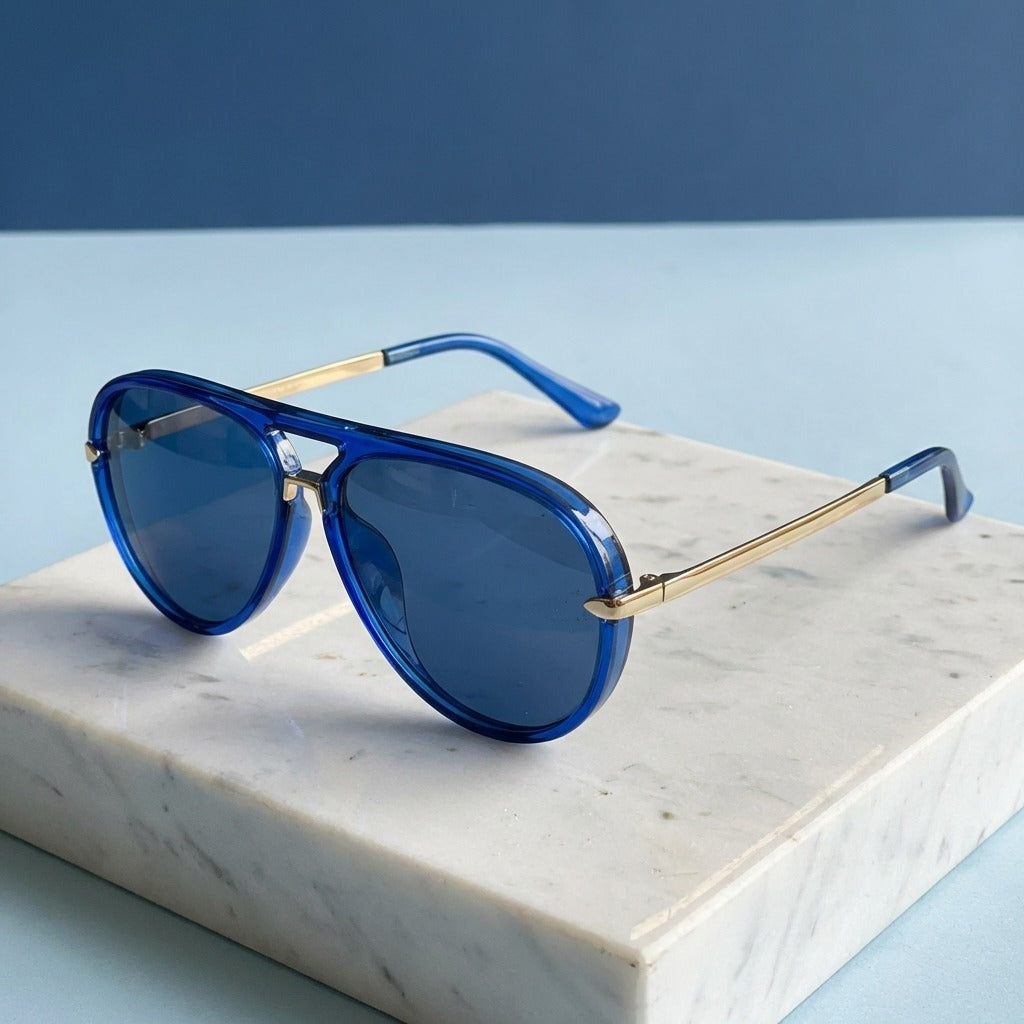 Violeta-Gafas de sol Viola Aviador