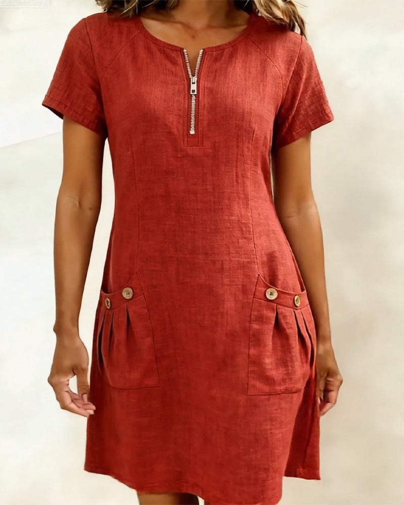 Vestido Lina™ — La elegancia natural en el día a día