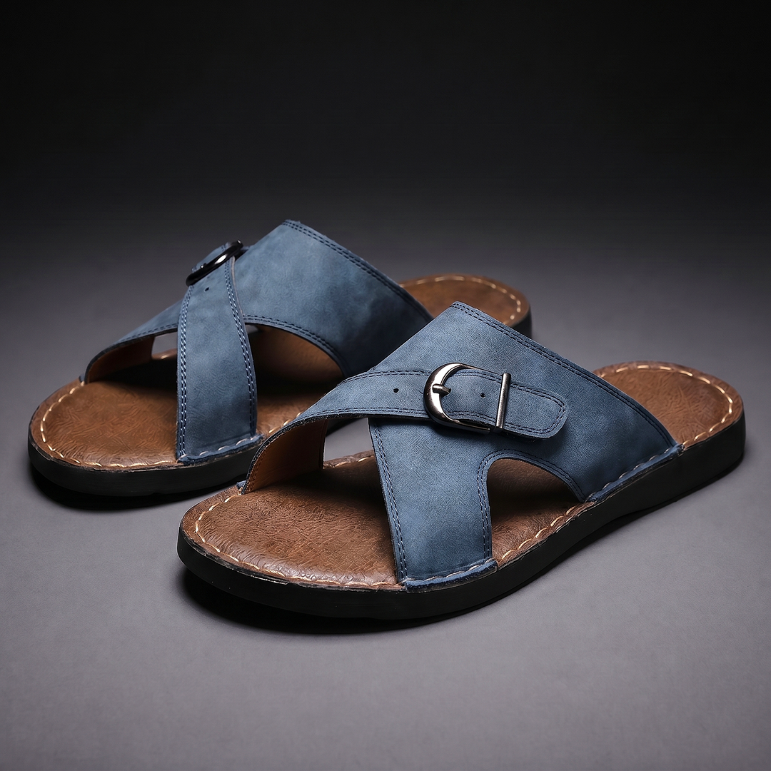 Victor | Sandalias de cuero