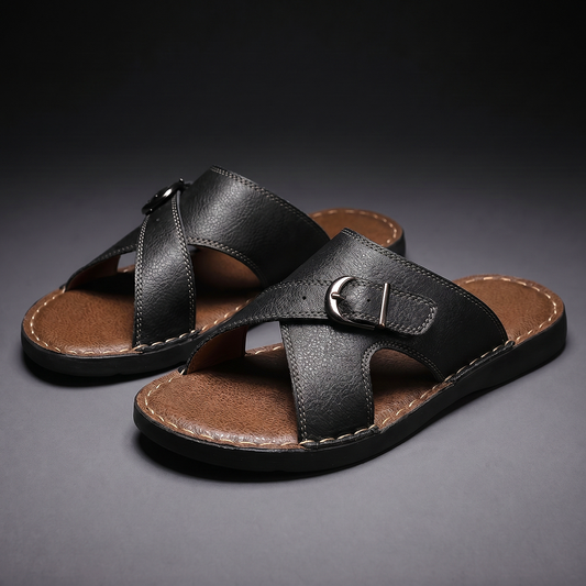Victor | Sandalias de cuero