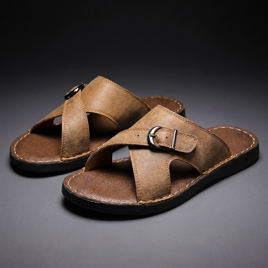 Victor | Sandalias de cuero