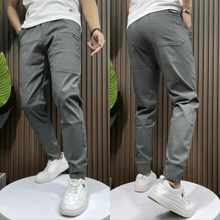 Pepe-Pantalones cargo elásticos Rawik