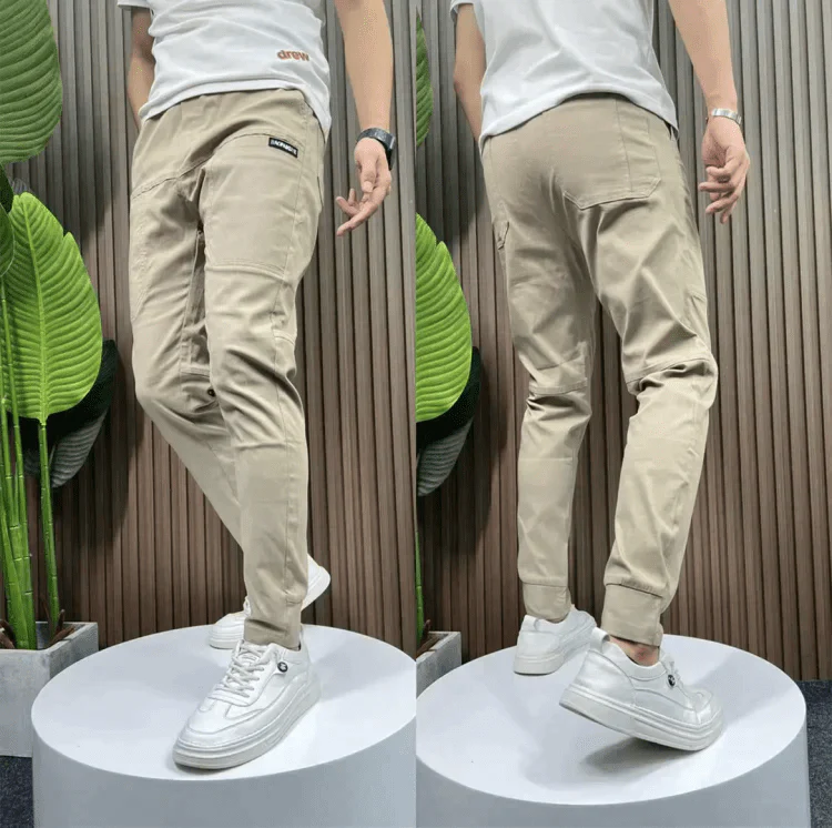 Pepe-Pantalones cargo elásticos Rawik