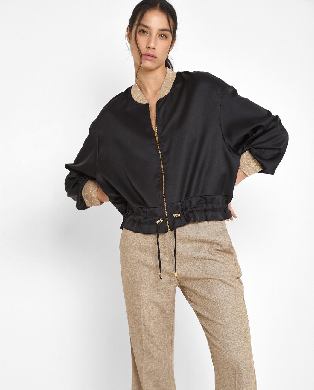 ELISA - BOMBER SATINADA