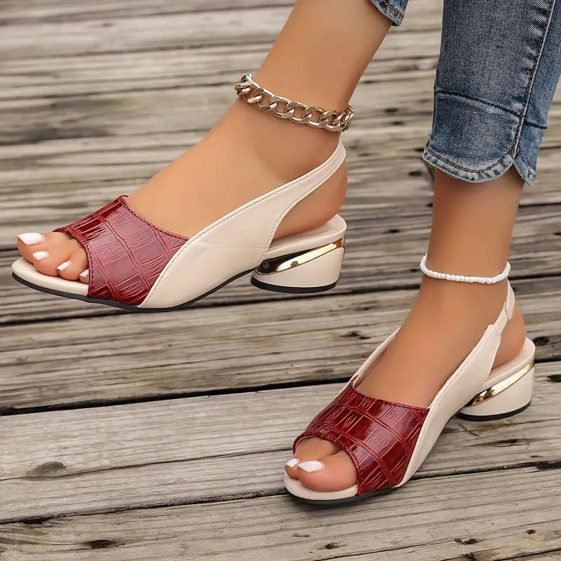 Rosalia | Sandalias ortopédicas elegantes