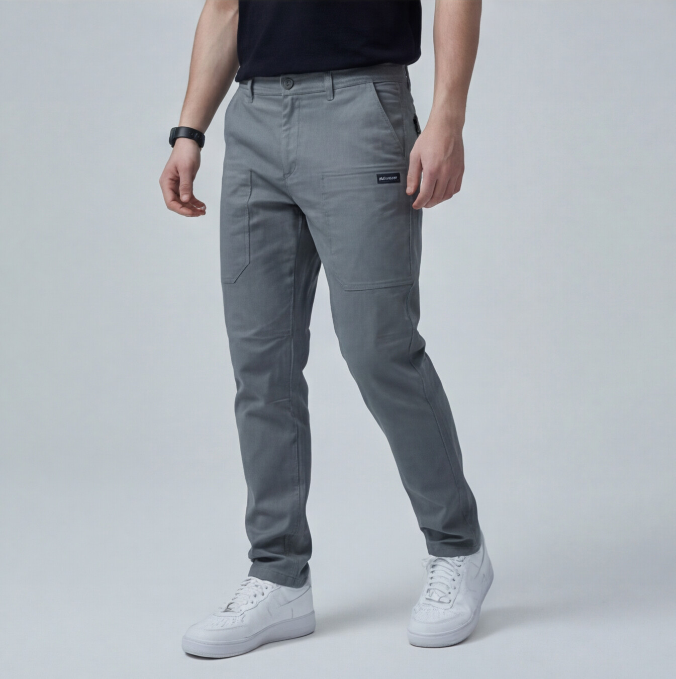 Pepe-Pantalones cargo elásticos Rawik