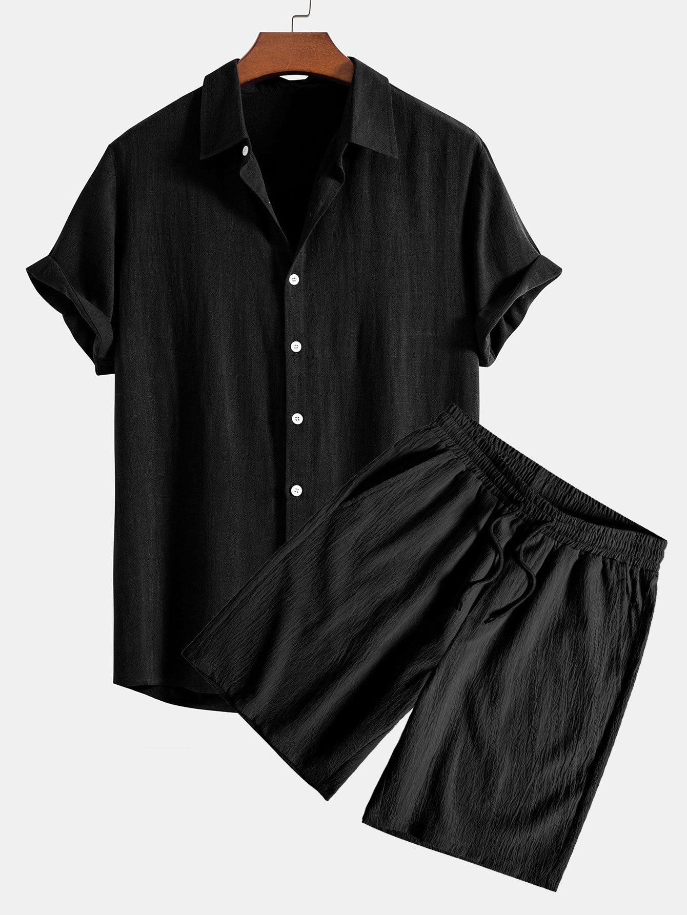 Duval Paris™ | Ensemble Lin Froissé Premium