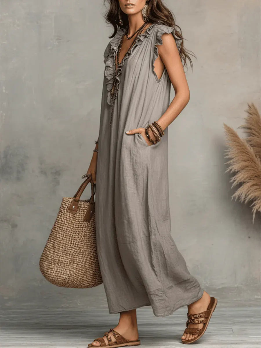 Camélia | Vestido largo bohemio