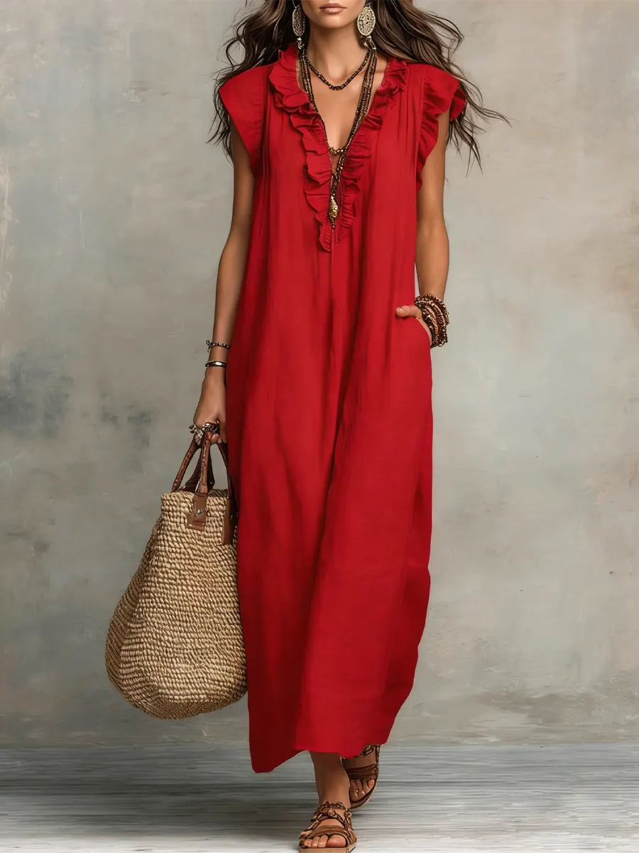 Camélia | Vestido largo bohemio