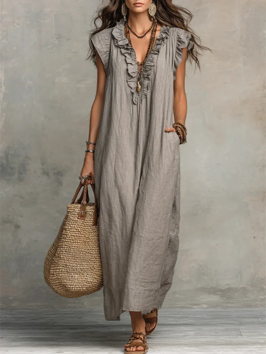 Camélia | Vestido largo bohemio