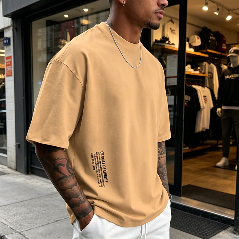 👕🏙️ 50% RABATT JETZT! Herren Urban Style Loose Fit T-Shirt – Premium Baumwollmix, Lässiger Oversize-Schnitt & Grafikdruck ✨
